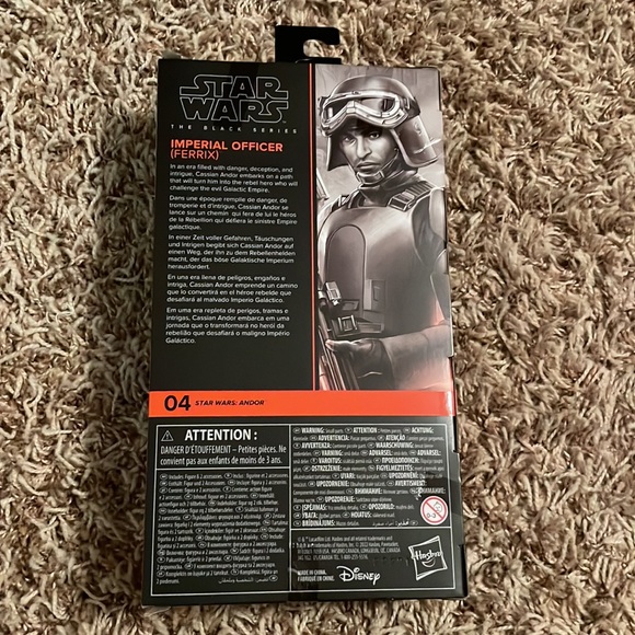 NIB Star Wars Andor The Black Series Imperial Officer (Ferrix) Action Figured - Picture 5 of 5